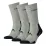 Шкарпетки Head Performance Crew 3-pack 35-38 gray/blue 741020001-650 - Robinzon.ua