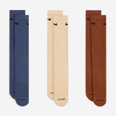 Шкарпетки Nike U NK EVERYDAY PLUS CUSH CREW синий, коричневый, бежевый Уни 42-46 SX6888-962 42-46 - Robinzon.ua