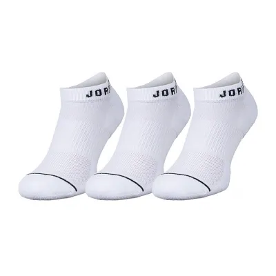 Чоловічі Шкарпетки JORDAN U J ED CUSH POLY NS 3PR 144 Білий 38-42 (DX9656-100) - Robinzon.ua