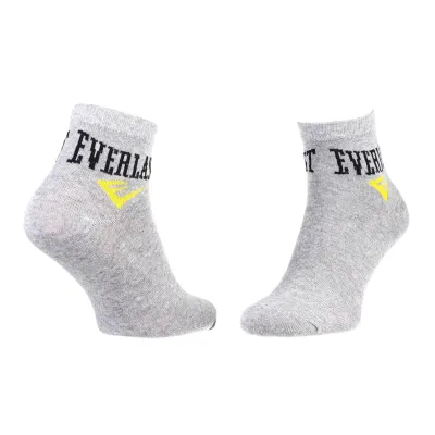 Шкарпетки Everlast Quarter Socks 3-pack 35-40 gray 179013 - Robinzon.ua