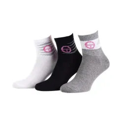 Шкарпетки Sergio Tacchini 3-pack 36-41 white/gray/black 13891762-2 Шкарпетки Sergio Tacchini 3-pack 36-41 white/gray/black 13891762-2 - Robinzon.ua