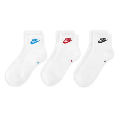 Шкарпетки Nike Nsw Everyday Essential An 3-pack 38-42 white/multicolor DX5074-911 - Robinzon.ua