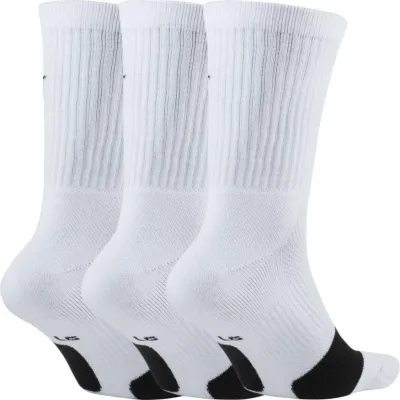 Носки Nike Crew Everyday Bball 3-pack 46-50 white DA2123-100 - Robinzon.ua