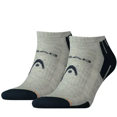 Носки Head Performance Sneaker 2-pack 35-38 gray/blue 741017001-650 - Robinzon.ua