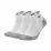 Носки Nike Everyday Max Cushioned No Show 3-pack 34-38 white/gray SX6964-100 - Robinzon.ua