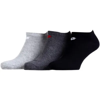 Шкарпетки Lotto 3-pack 39-42 black/gray 93510614-2 - Robinzon.ua