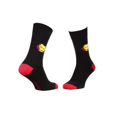 Носки Marvel Iron Man 1-pack 39-42 black 93152262-1 - Robinzon.ua
