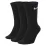Шкарпетки Nike Everyday Lightweight Crew 3-pack 34-38 black SX7676-010 - Robinzon.ua