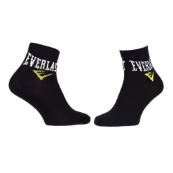 Шкарпетки Everlast Quarter Socks 3-pack 35-40 black 179013 - Robinzon.ua