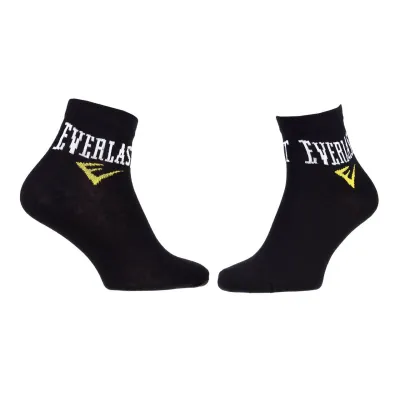 Носки Everlast Quarter Socks 3-pack 35-40 black 179013 - Robinzon.ua