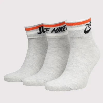 Мужские Носки Nike U NK NSW EVERYDAY ESSENTIAL AN 3PR серый Уни 38-42 DX5080-050 38-42 - Robinzon.ua