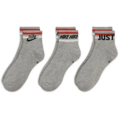 Носки Nike Nsw Everyday Essential An 3-pack 34-38 grey DA2612-050 - Robinzon.ua
