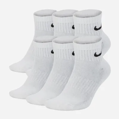 Мужские Носки Nike U NK EVERYDAY CUSH ANKLE 6PR-BD белый Уни 46-50 SX7669-100 46-50 - Robinzon.ua
