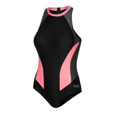 Купальник закрытый для женщин Aqua Speed BELLA 61212 розовый, черный Жен 42 625-336 42 - Robinzon.ua