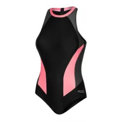 Купальник закритий для жінок Aqua Speed BELLA 61212 рожевий, чорний Жін 38 625-336 38 - Robinzon.ua
