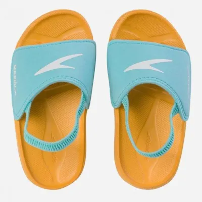 Шлепанцы Speedo LEARN TO SWIM SLIDE IU голубой, оранжевый Дет 21,5 8-11299D719 21,5 - Robinzon.ua
