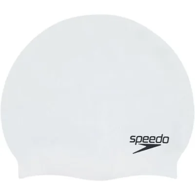 Шапка для плавання Speedo FLAT SILICONE CAP AU білий Уні OSFM 8-709910010 - Robinzon.ua