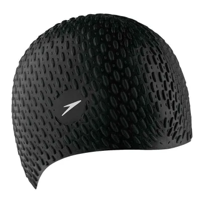 Шапочка для плавания Speedo Bubble Cap Black 8-709290001 (5051746540195) - Robinzon.ua