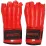 Перчатки шингарты кожаные SPRINTER на липучке красный XL - Robinzon.ua