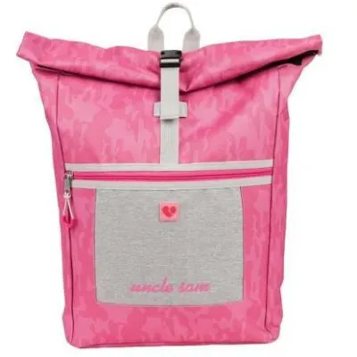 Міський рюкзак 22L Rolltop Uncle Sam рожевий - Robinzon.ua