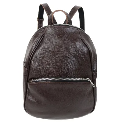 Шкіряний жіночий рюкзак 9L Borsacomoda коричневий - Robinzon.ua