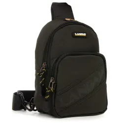 Чоловіча сумка Lanpad на плече чорний - Robinzon.ua