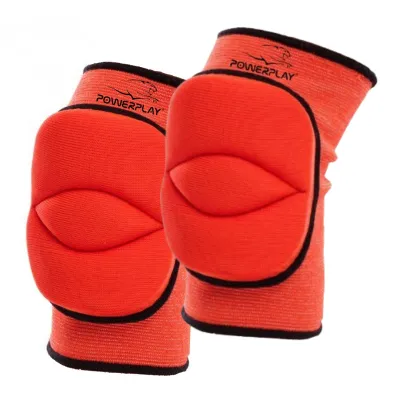 Наколінники спортивні PowerPlay PP-8000 Elastic Knee Support (пара) червоні L - Robinzon.ua