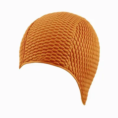 Жіноча шапочка для плавання BECO Помаранчевий (4013368730034) - Robinzon.ua