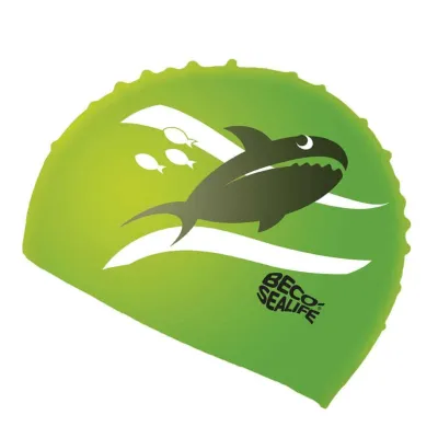 Дитяча шапочка для плавання BECO Зелений (4013368150948) - Robinzon.ua