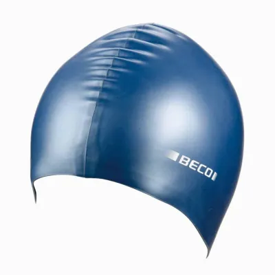 Шапочка для плавання BECO Metallic Синій (4013368125625) - Robinzon.ua