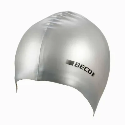 Шапочка для плавания BECO Metallic Серебряный (4013368125601) - Robinzon.ua