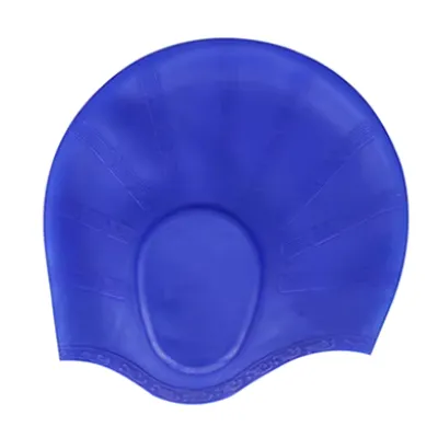 Шапочка для плавання Aqua з вухами синя MSW 061-blue - Robinzon.ua