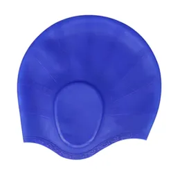 Шапочка для плавания Aqua с ушами синяя MSW 061-blue Шапочка для плавания Aqua с ушами синяя MSW 061-blue - Robinzon.ua