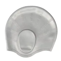 Шапочка для плавання Aqua з вухами сірий MSW 061-grey - Robinzon.ua