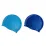 Комплект шапочек для плавания Aqua 2 штуки голубая и синияя MS 0814_BB - Robinzon.ua