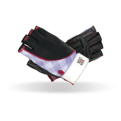 Рукавички для фітнесу MadMax MFG-911 Nine-eleven Black / perpito L - Robinzon.ua