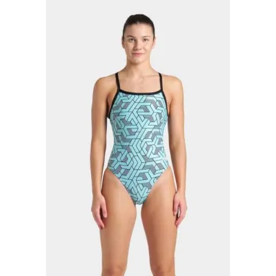 Купальник закритий для жінок Arena ESCAPE SWIMSUIT CHALLENGE BACK бірюзовий Жін 44 007739-580 44 - Robinzon.ua