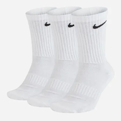Мужские Носки  Nike U NK EVERYDAY CUSH CREW 3PR Белый 33-38 (SX7664-100 34-38) - Robinzon.ua