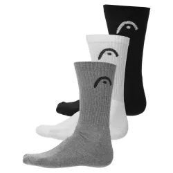 Мужские Носки Head ALL SPORTS TRAINING CREW 3P серый, белый, черный Уни 39-42 701229015-004 39-42 - Robinzon.ua