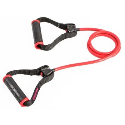 Еспандер трубчастий LivePro TONING TUBE PRO чорний, червоний 5х11х1200мм LP8405-H - Robinzon.ua