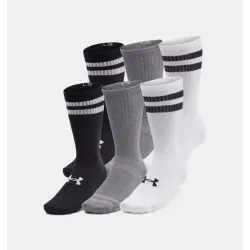 Мужские Носки UA Essential 6pk Crew Белый, Серый, Черный S (1387058-101 S) Мужские Носки UA Essential 6pk Crew Белый, Серый, Черный S (1387058-101 S) - Robinzon.ua