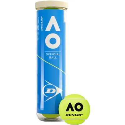 М'ячі для тенісу Dunlop Australian Open 4 ball new 601602 - Robinzon.ua