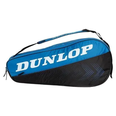 Чохол тенісний Dunlop FX Club x 3 Bag Black/Blue 10337126 - Robinzon.ua