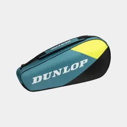 Чехол теннисный Dunlop Tac SX club 3 racket teal/black/yelllow 10364028 - Robinzon.ua