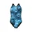 Купальник закритий для женщин Arena BLUE FLOWERS SWIMSUIT V BACK синий, черный Жен 38 009027-850 38 - Robinzon.ua