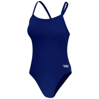 Купальник закритий для женщин Aqua Speed ANA темно-синий Жен 38 550-10 38 - Robinzon.ua