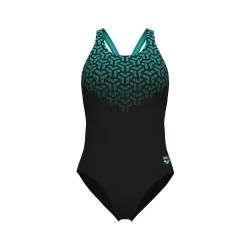 Купальник закритий для жінок Arena KIKKO V SWIMSUIT V BACK GRAPHI чорний, зелений Жін 42 006650-508 42 Купальник закритий для жінок Arena KIKKO V SWIMSUIT V BACK GRAPHI чорний, зелений Жін 42 006650-508 42 - Robinzon.ua