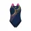 Купальник закритий для жінок Arena RIPPLES SWIMSUIT V BACK B синій Жін 40 009021-780 40 - Robinzon.ua