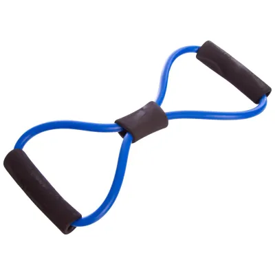 Эспандер EasyFit восьмерка трубчатый синий - Robinzon.ua