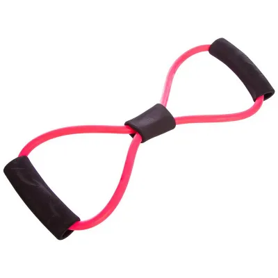 Еспандер EasyFit вісімка трубчастий рожевий - Robinzon.ua